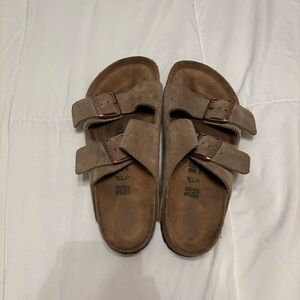 Birkenstock Arizona suede leather